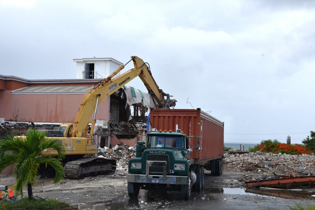 August 2024 - demolition