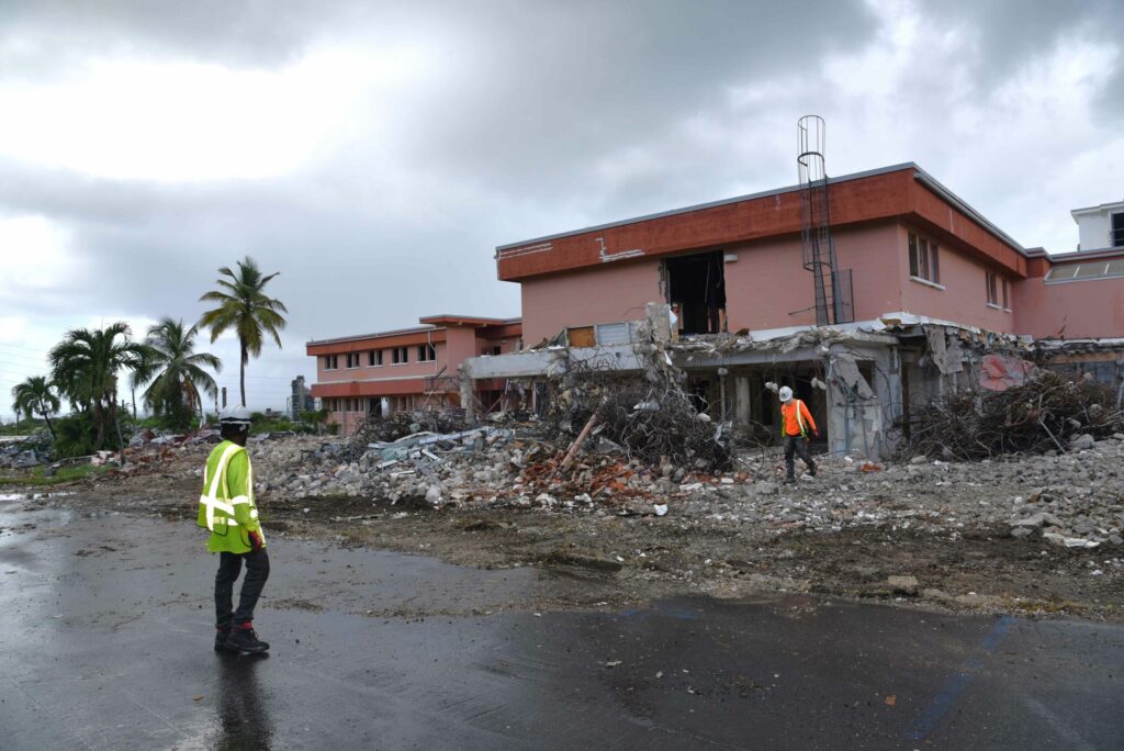 August 2024- demolition