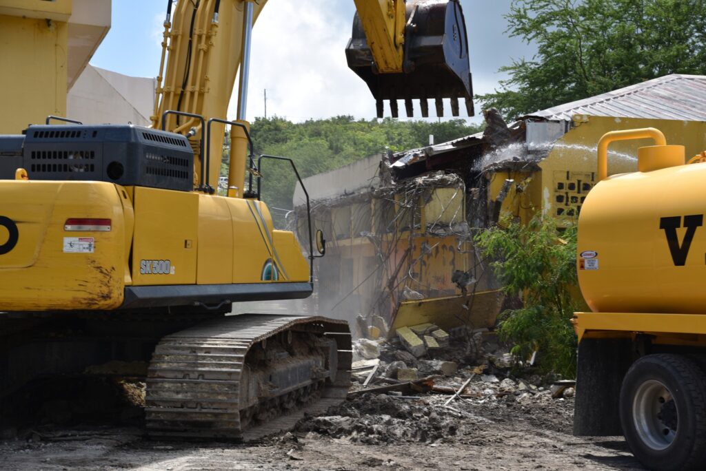 Demolition August 2022