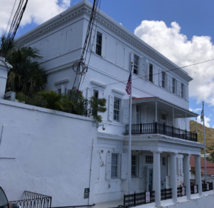 Office f Lieutenant Governor Main Building St. Thomas